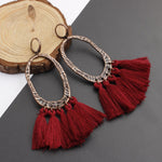 Load image into Gallery viewer, Tassel Pendientes Earrings
