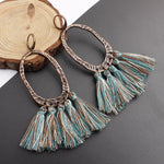 Load image into Gallery viewer, Tassel Pendientes Earrings
