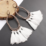 Load image into Gallery viewer, Tassel Pendientes Earrings
