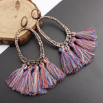 Load image into Gallery viewer, Tassel Pendientes Earrings

