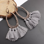 Load image into Gallery viewer, Tassel Pendientes Earrings
