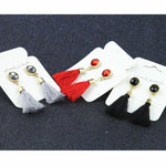 Load image into Gallery viewer, Tassel Earrings Boho Bohemian Long Silk
