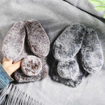 Load image into Gallery viewer, Plush Warm Case for iPhone 3D Rabbit
