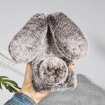 Load image into Gallery viewer, Plush Warm Case for iPhone 3D Rabbit
