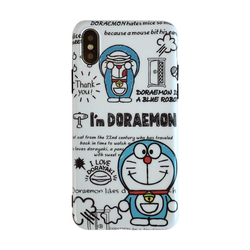 Cute Cartoon Doraemon Phone Case For iPhone