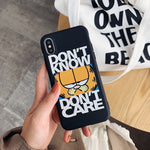 Load image into Gallery viewer, Cute Garfield Cat Phone Case For iPhone
