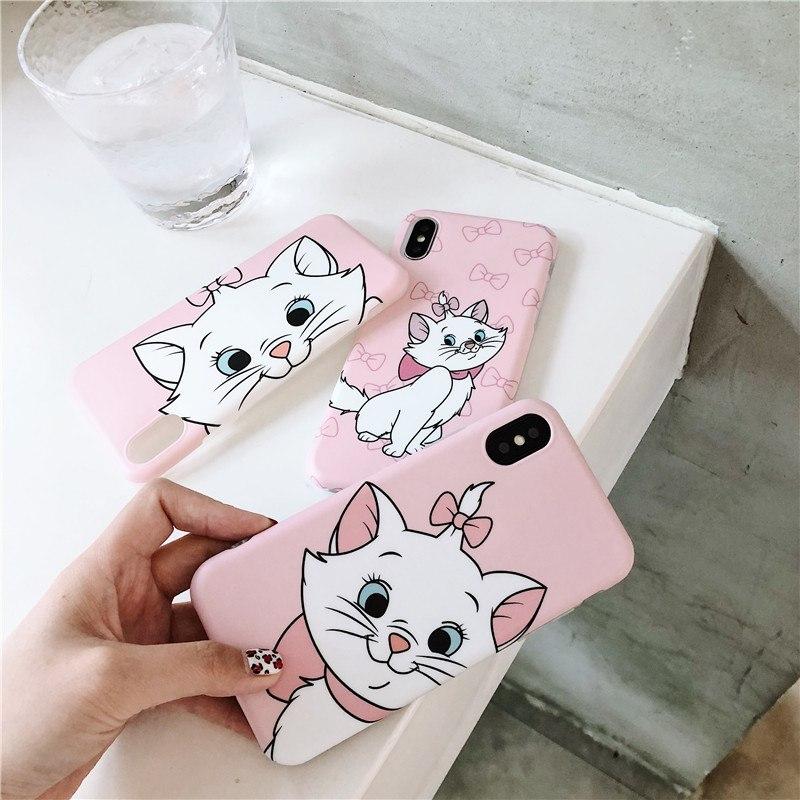 Cute Soft Cat Case For iPhone