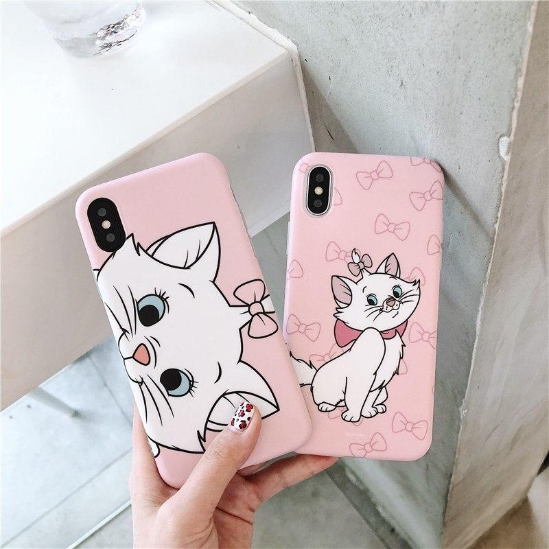 Cute Soft Cat Case For iPhone