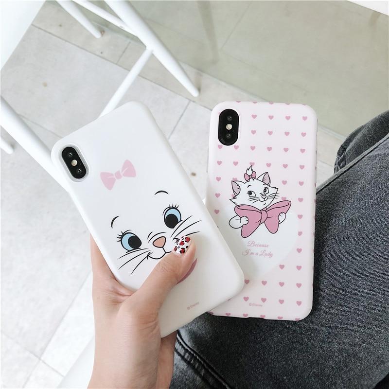 Cute Soft Cat Case For iPhone