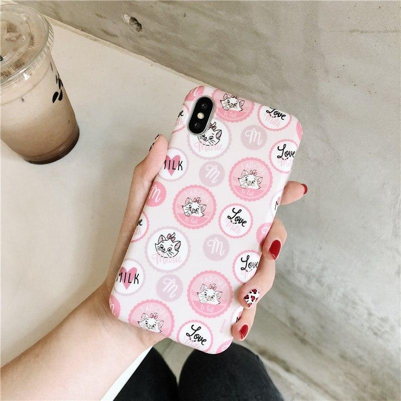 Cute Soft Cat Case For iPhone