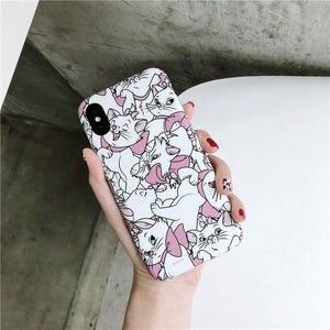 Cute Soft Cat Case For iPhone