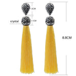 Load image into Gallery viewer, Long Tassel Earrings Bohemian
