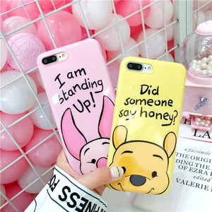 Pig Bear Cartoon Case For iPhone