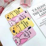 Load image into Gallery viewer, Pig Bear Cartoon Case For iPhone
