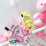 Load image into Gallery viewer, Pig Bear Cartoon Case For iPhone
