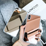 Load image into Gallery viewer, Luxury Plating Mirror Phone Case For iPhone
