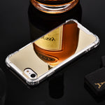 Load image into Gallery viewer, Luxury Plating Mirror Phone Case For iPhone
