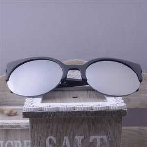 Super Round Circle Glasses Cat Eye Women's Sunglasses