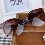 Load image into Gallery viewer, Super Round Circle Glasses Cat Eye Women&#39;s Sunglasses
