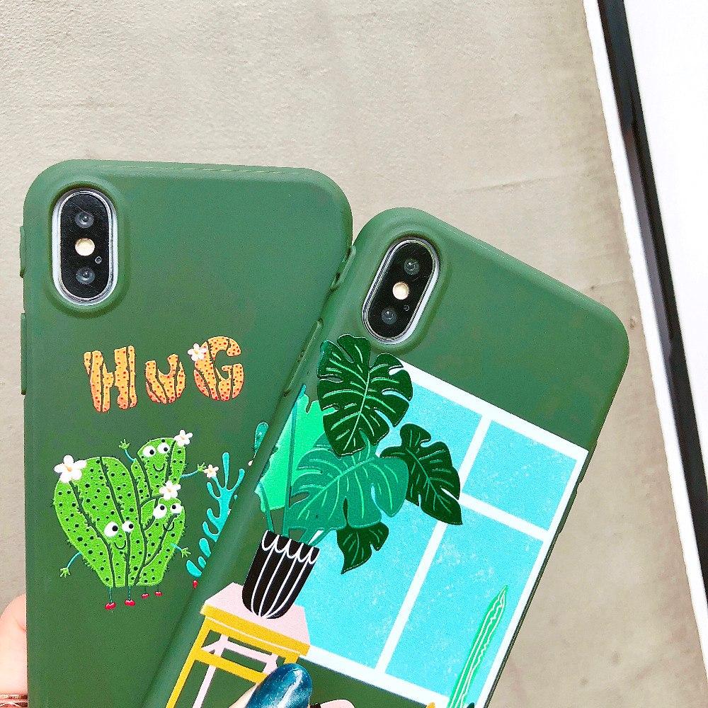 Plants Cute Case For iPhone