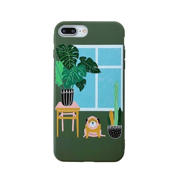 Plants Cute Case For iPhone