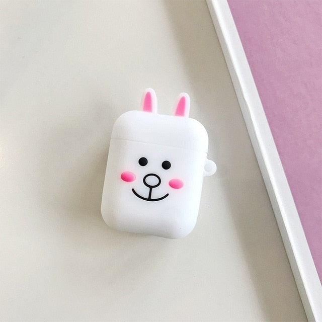 VOZRO Cartoon Wireless Bluetooth Earphone Case For AirPods