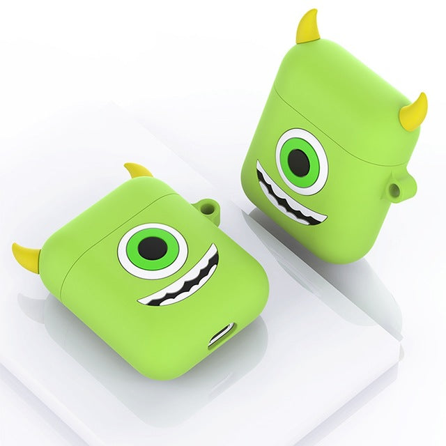3D Bluetooth Silicone Earphone Case For AirPods