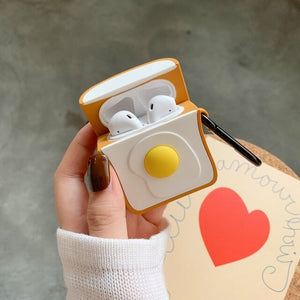 3D Bluetooth Silicone Earphone Case For AirPods