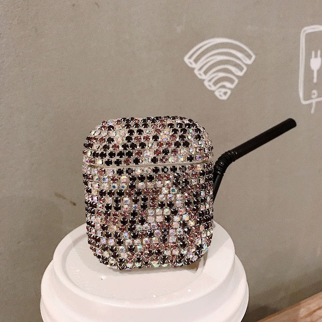 Earphone Cases For Apple AirPods  Bling Hard Shell Pouch