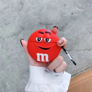 3D Chocolate Beans Silicone Earphone Case For AirPods