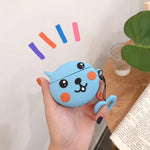 Load image into Gallery viewer, 3D Chocolate Beans Silicone Earphone Case For AirPods
