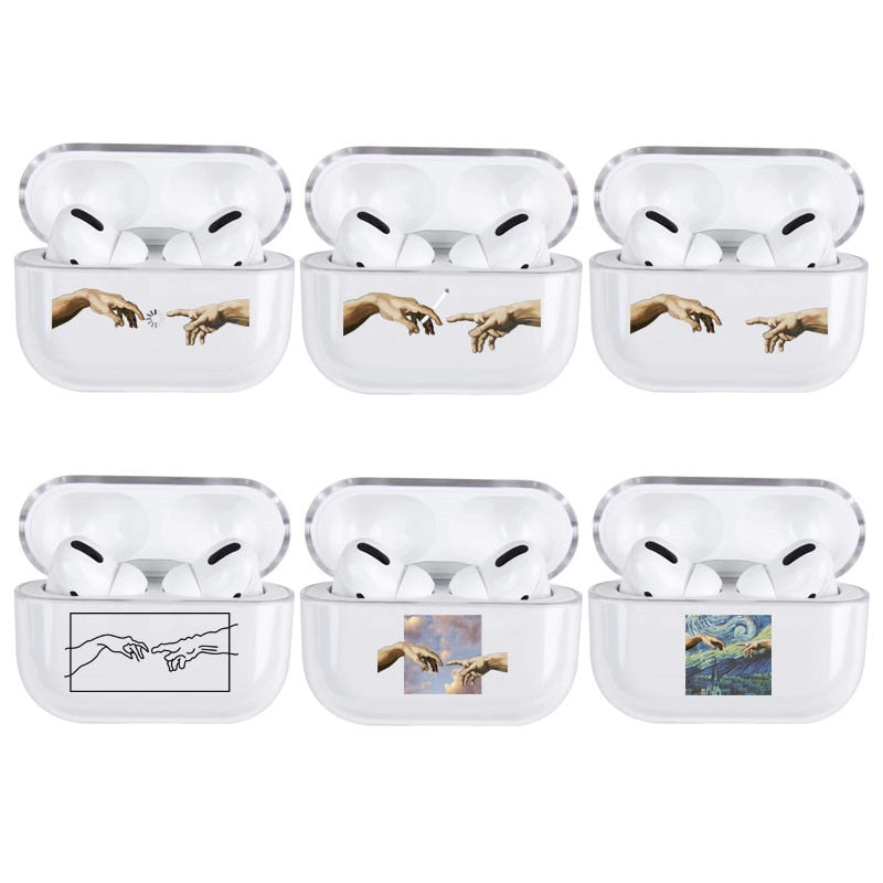 Transparent Hard Case For Air pods Pro
