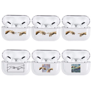 Transparent Hard Case For Air pods Pro