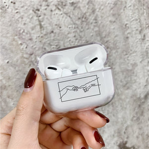 Transparent Hard Case For Air pods Pro