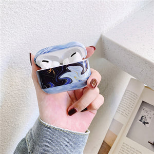 Abstract Marble Texture Hard Case For Airpods Pro