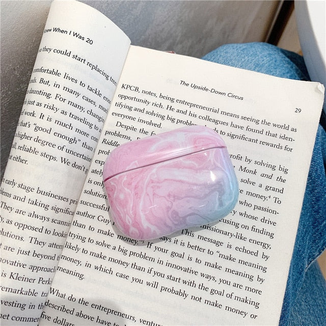 Luxury Gradient Marble Case For Airpods Pro