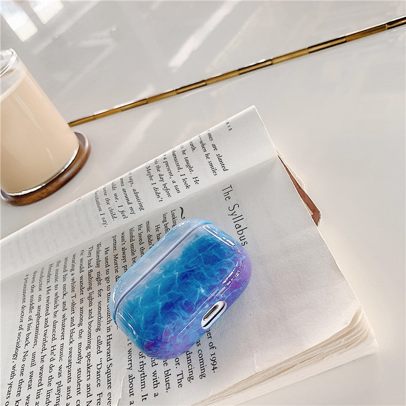 Luxury Abstract Marble Texture Hard Case For Airpods Pro