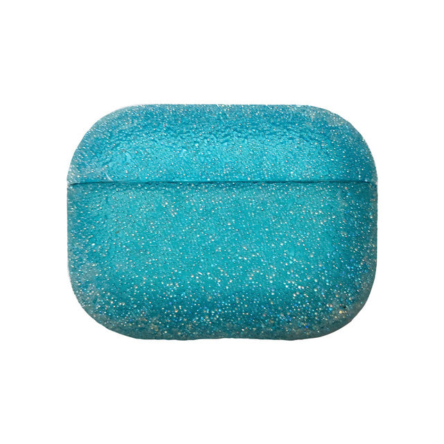 Luxury Crystal frosted particles Case For Airpods Pro