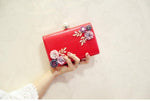 Load image into Gallery viewer, evening bag luxury clutch purse with 2 chains
