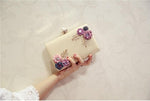 Load image into Gallery viewer, evening bag luxury clutch purse with 2 chains
