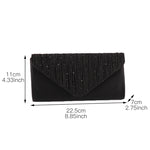 Load image into Gallery viewer, Shiny Clutch Bag With Chain

