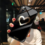 Load image into Gallery viewer, Pattern Stained Tempered Glass Case For iPhone
