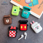 Load image into Gallery viewer, VOZRO Cartoon Wireless Bluetooth Earphone Case For AirPods
