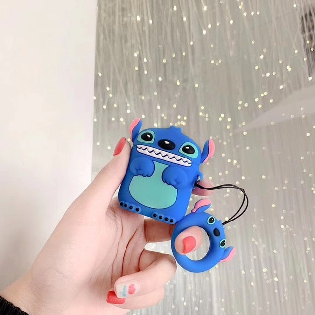 3D Cartoon Stitch Headphone Cases For Airpods