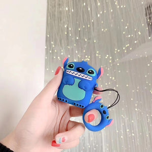 3D Cartoon Stitch Headphone Cases For Airpods