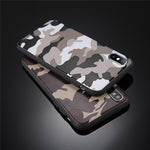 Load image into Gallery viewer, Army Green Camouflage Case For iPhone
