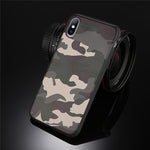 Load image into Gallery viewer, Army Green Camouflage Case For iPhone
