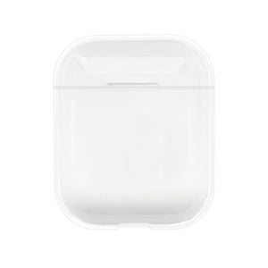 Lovely Heart Painted Transparent Hard PC Cases For AirPods